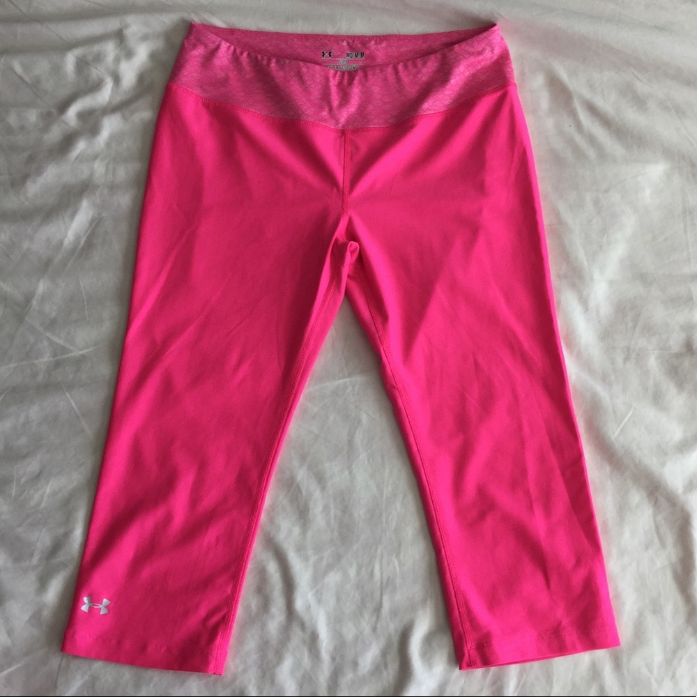 NWOT Pink Under Armour Leggings